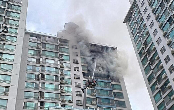 마포구 창전동 아파트 화재