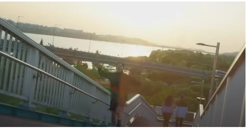 석지원이 러닝한 한강 코스