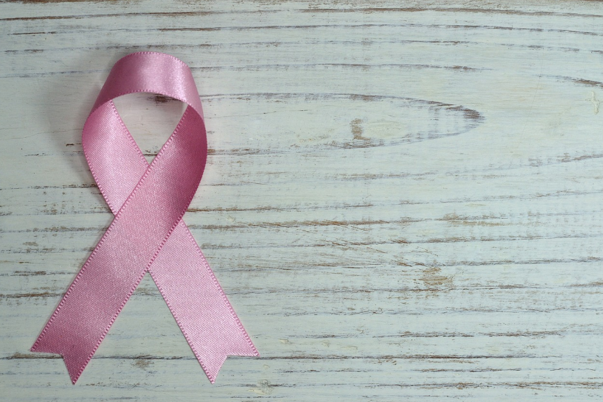 암 기호 분홍색 리본