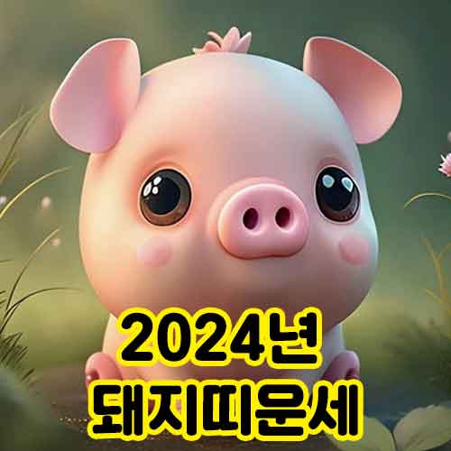 24년 돼지띠운세 썸네일