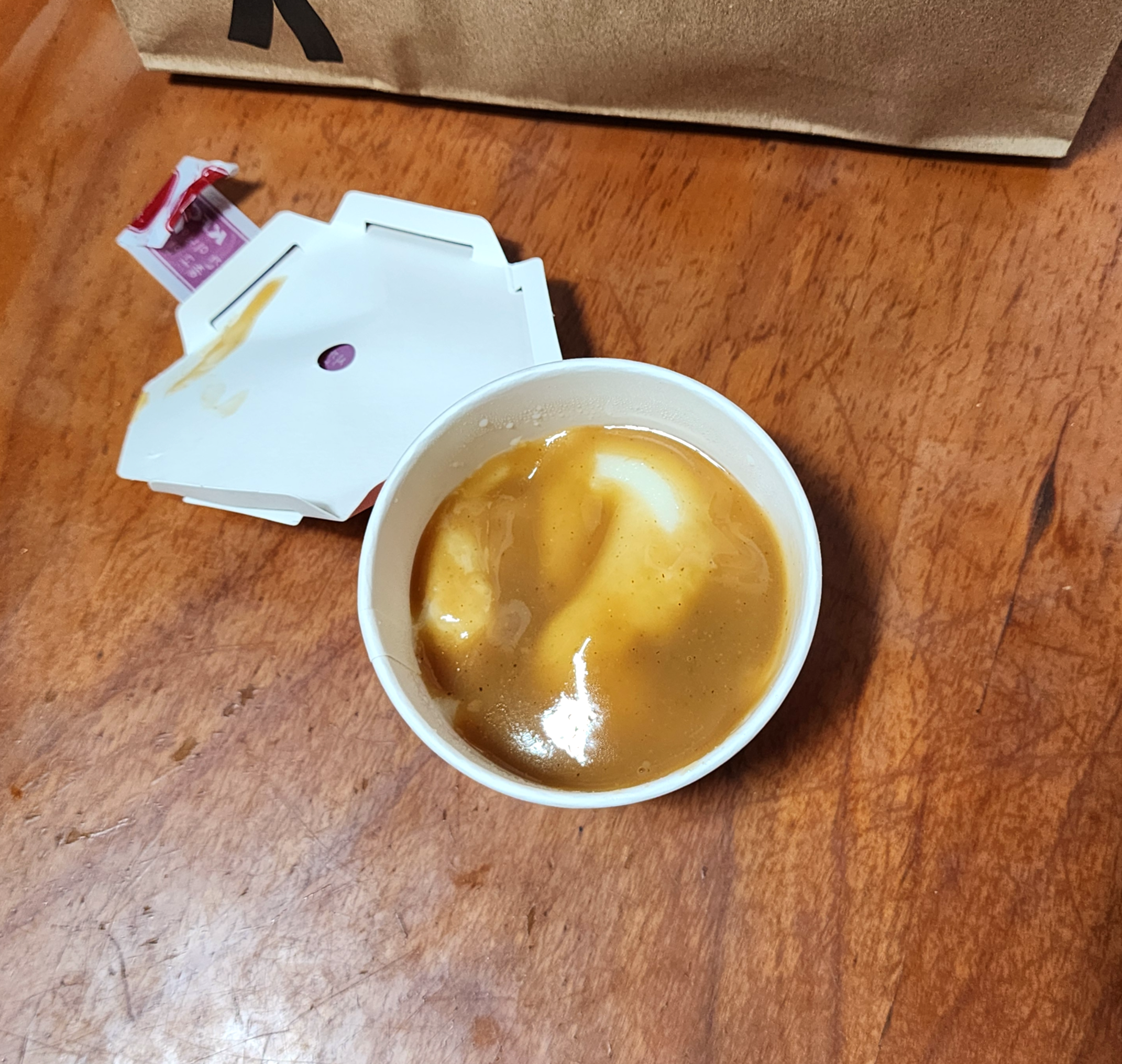 KFC메쉬포테이토그레이비