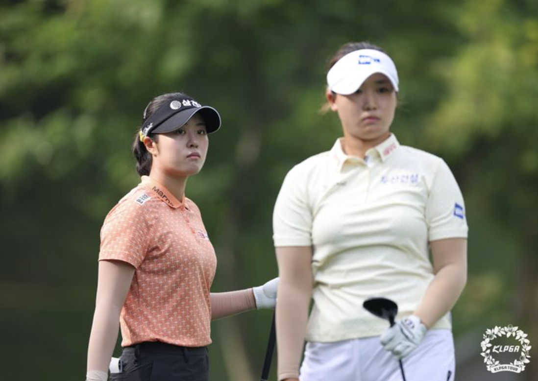 연장까지 간 서교림(왼쪽)과 김민솔(출처.KLPGA)