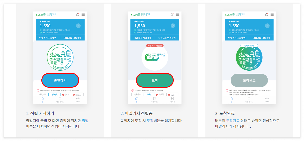알뜰교통카드 신청방법