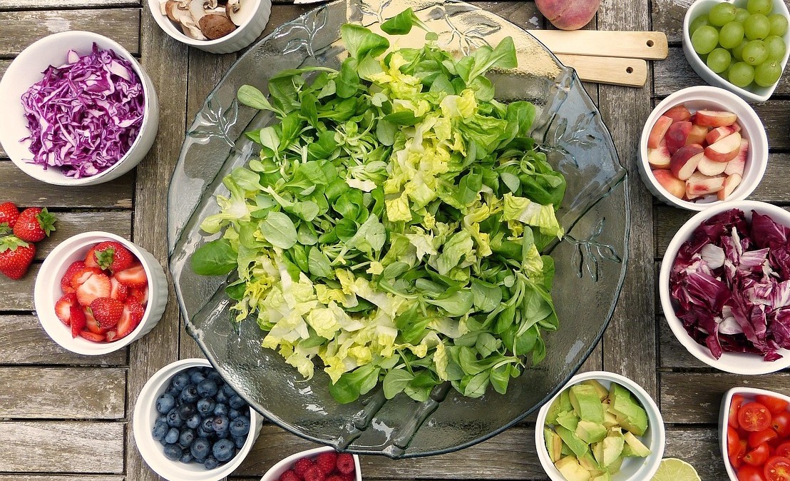 혈당 급상승 막는 생활습관인 채식 이미지