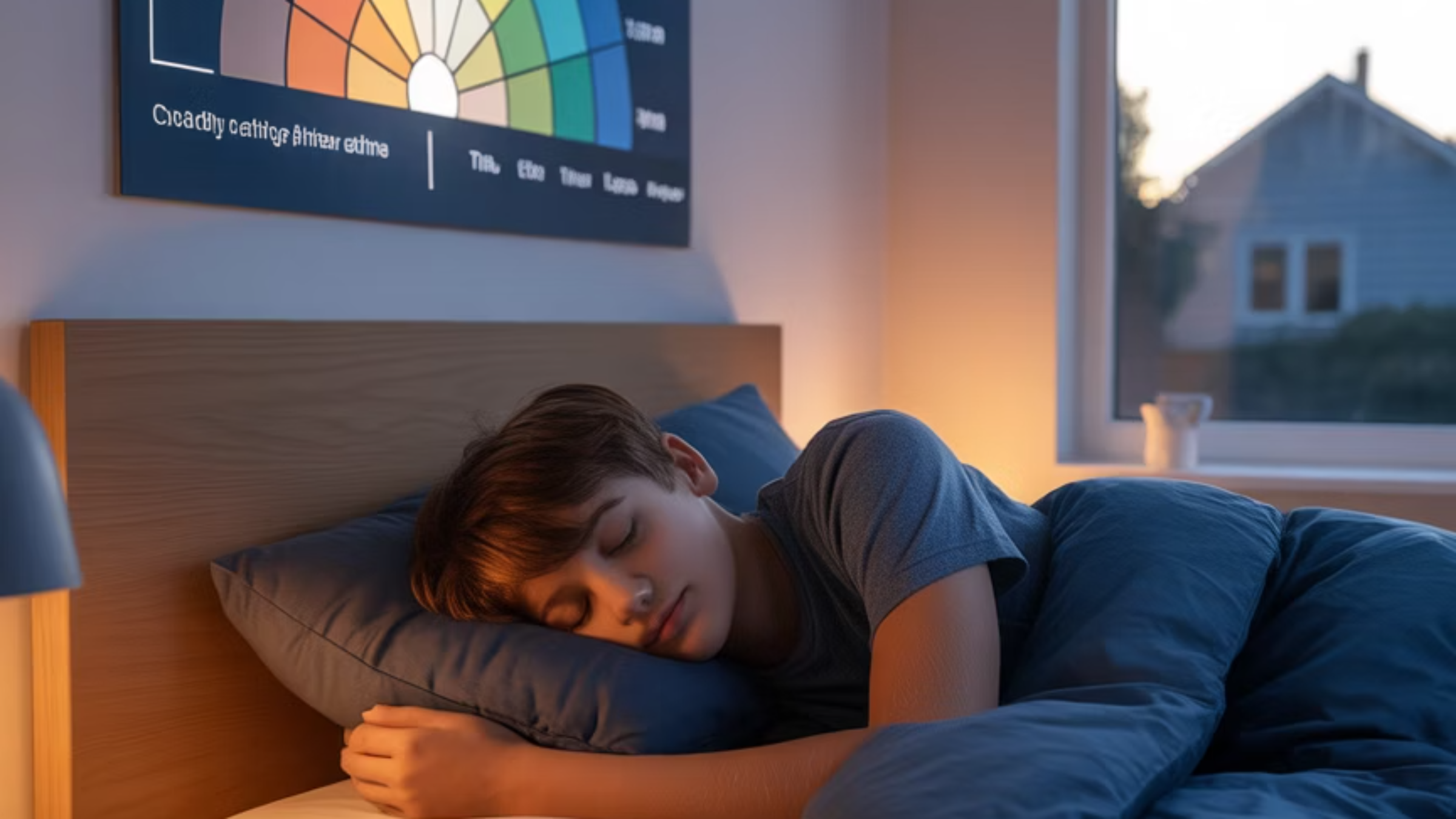 청소년의 수면 리듬 조절