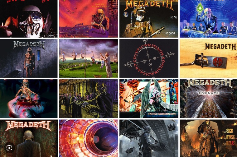 메가데쓰의 앨범들
