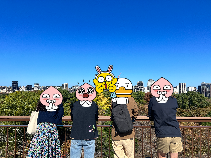 후쿠오카 성터 정상풍경3