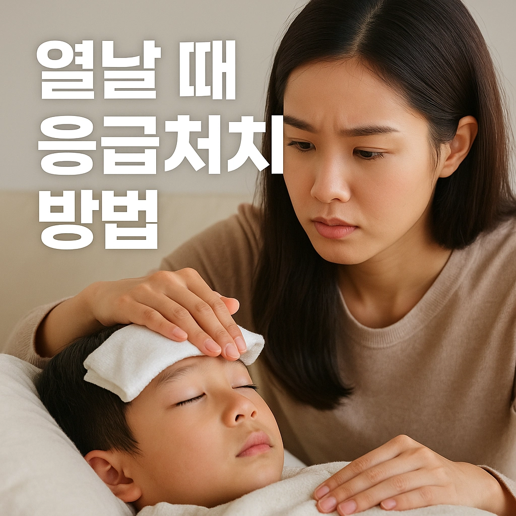 열이 날 땐 무조건 해열제부터 아이와 어른이 꼭 알아야 할 진짜 응급처치 방법은?