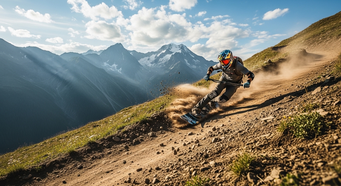 마운틴보딩의 진정한 재미