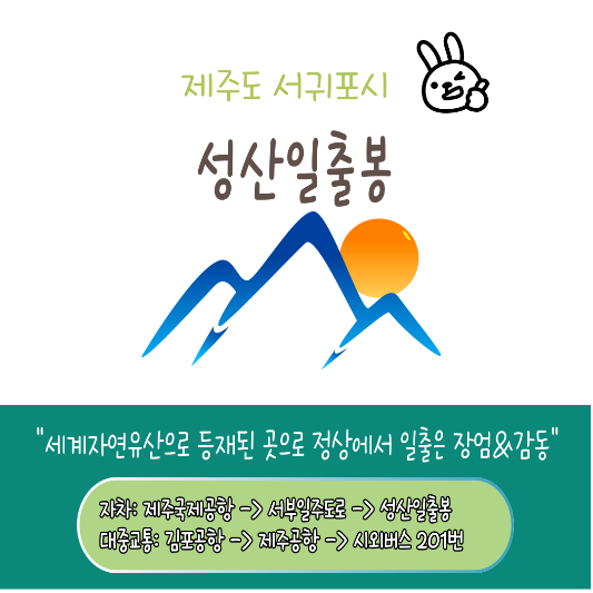 새해맞이 인기 일출명소 (지방) 추천