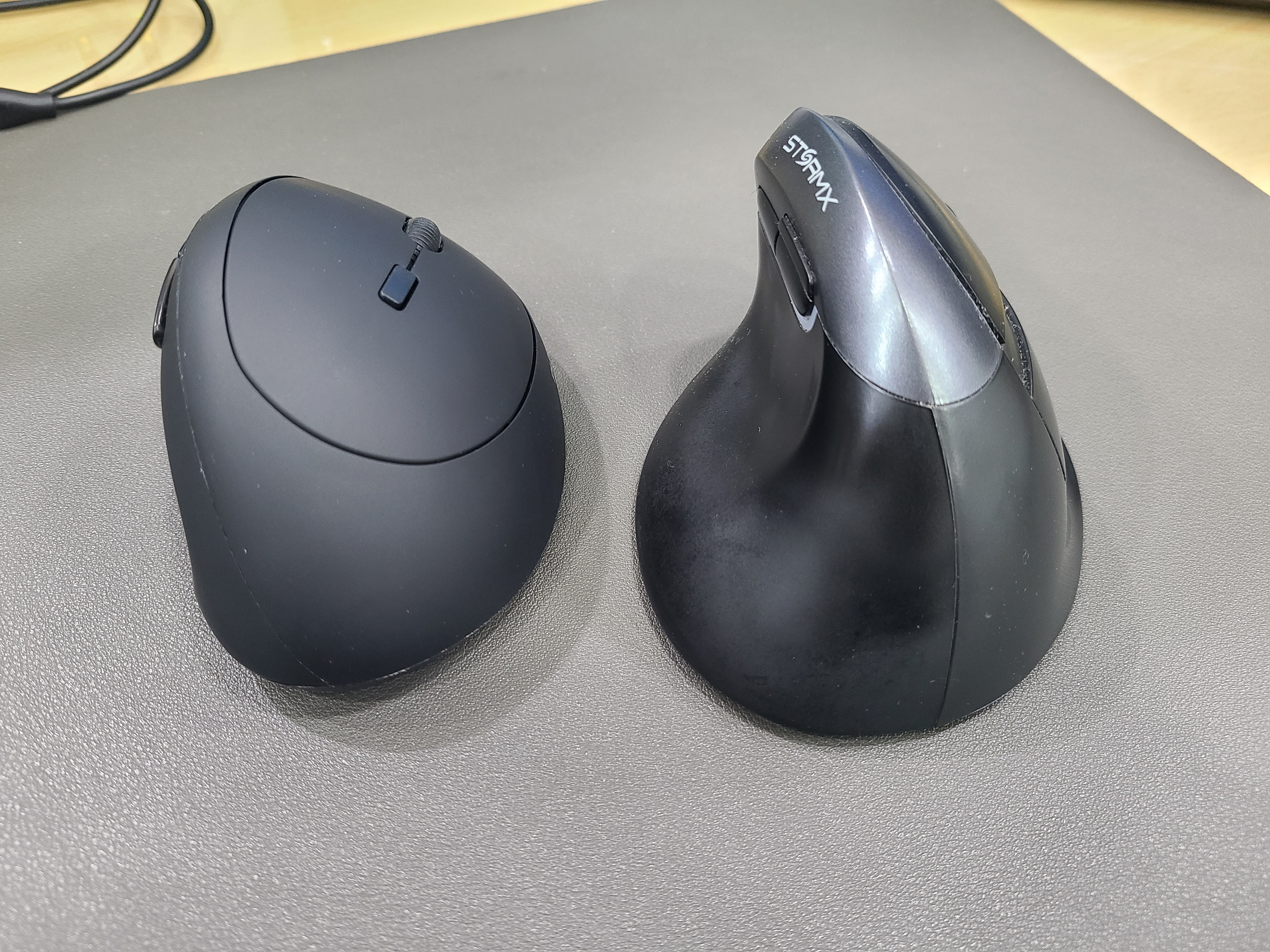 pleomax 버티컬 타입 무선 마우스 stormx vm3 비교