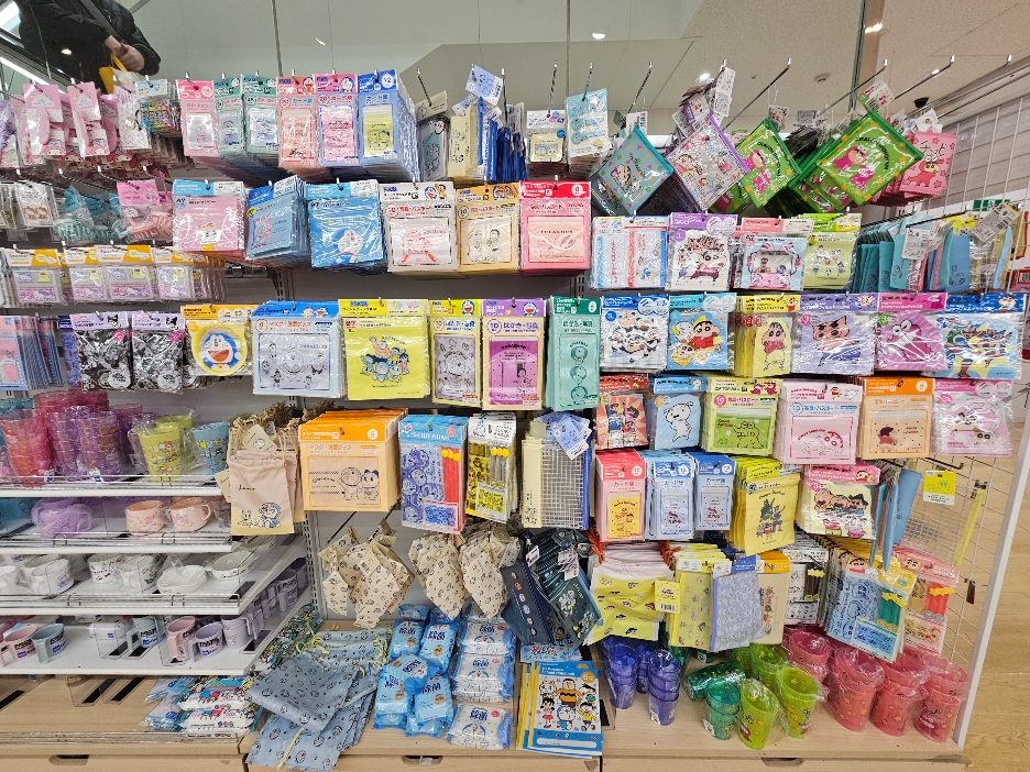 일본 다이소 캐릭터 상품