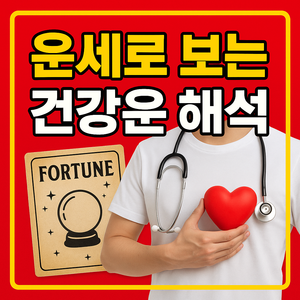 운세를 통한 건강운 해석