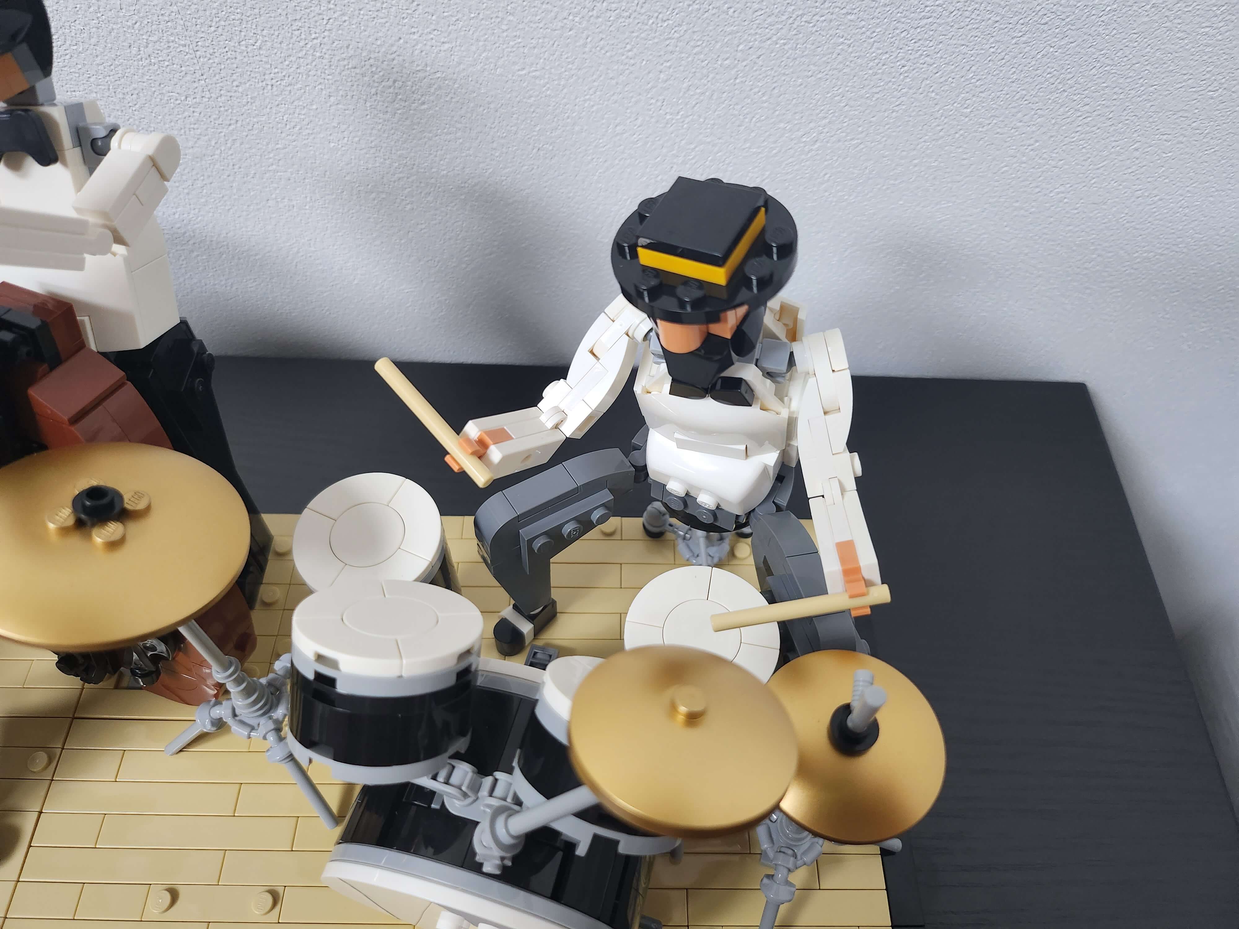 레고 재즈 4중주 (#21334) 드럼 완성본