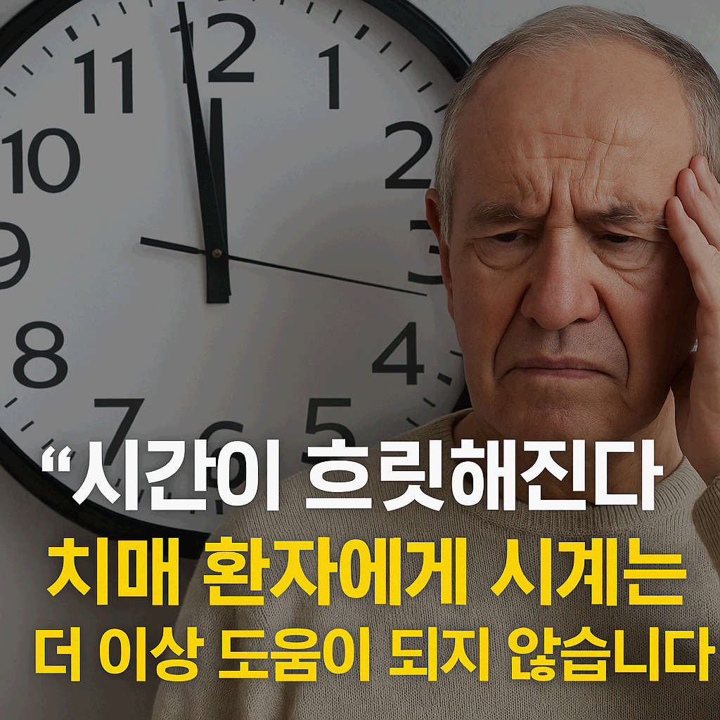 치매가 앗아가는 &lsquo;시간 감각&rsquo;의 정체