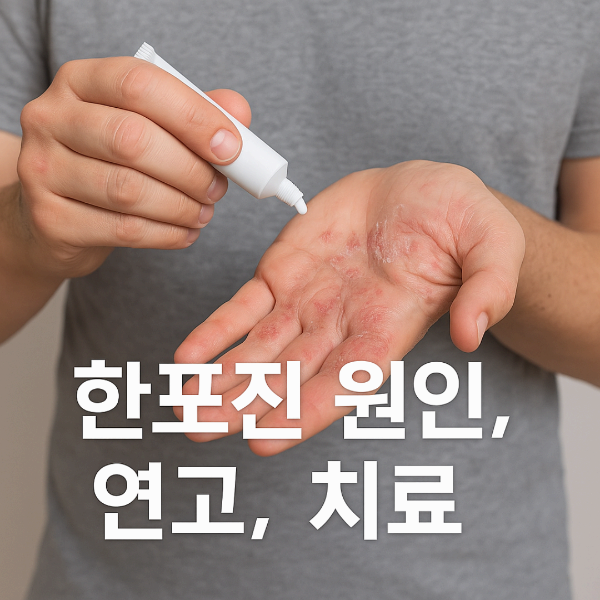 한포진 원인 및 치료 (+ 연고 알아보기)