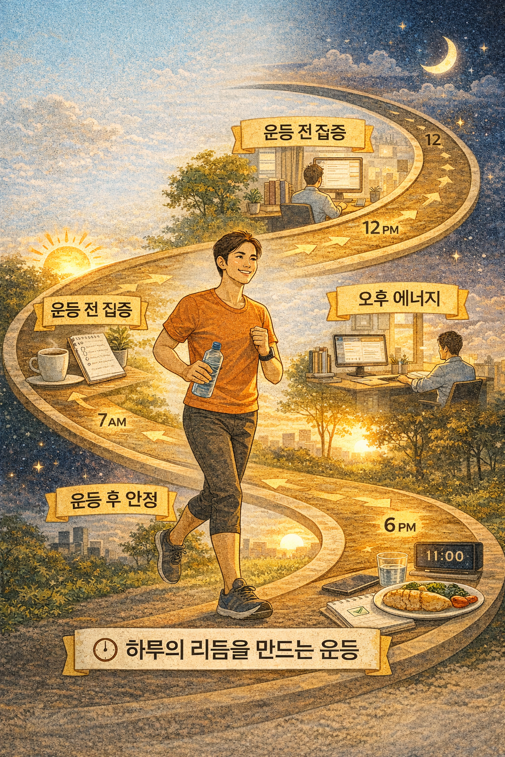 운동이 일상과 하루의 질을 만드는 방법