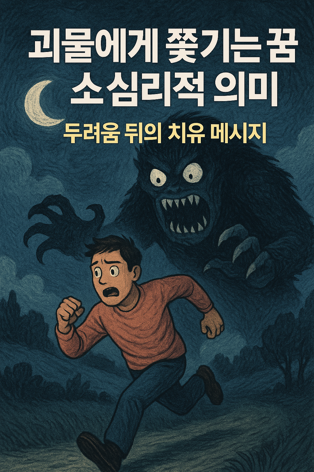 괴물에게 쫓기는 꿈