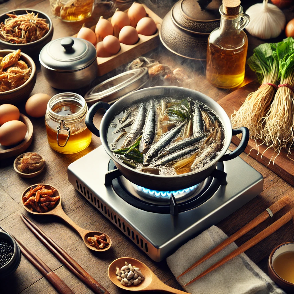1단계: 육수 만들기