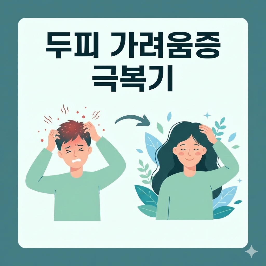 두피 가려움증 극복기