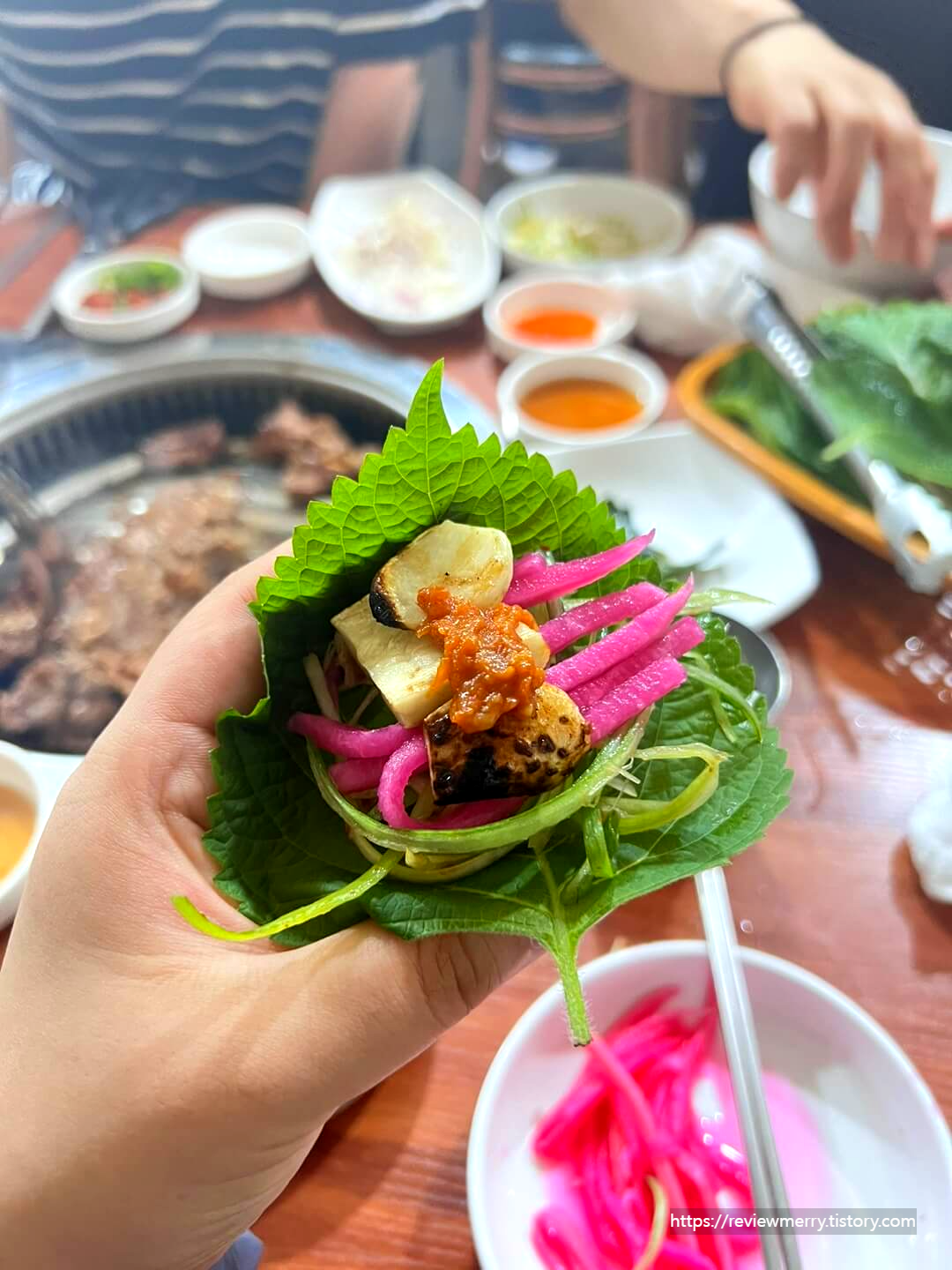 갈비 한쌈
