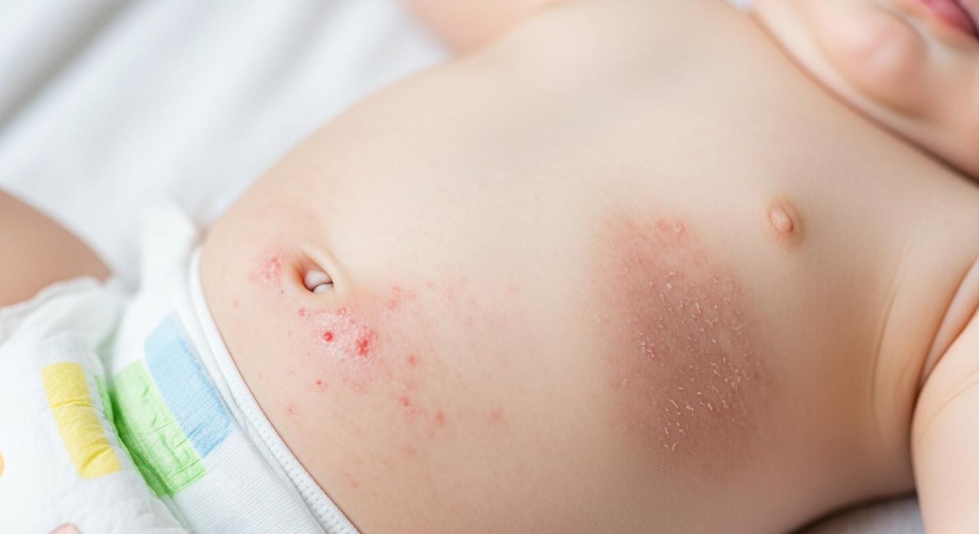 아기 피부 발진 종류