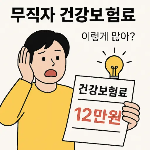 직장도 없는데 건강보험료 12만원? 
무직자에게도 부과되는 이유와 줄이는 법, 지금 확인해보세요!
직장도 없는데 건강보험료 12만원? 무직자에게도 부과되는 이유와 줄이는 법, 지금 확인해보세요!