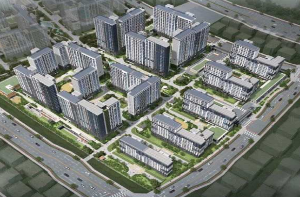 고양창릉 3기 신도시 A4블록 조감도