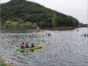 마장호수 출렁다리