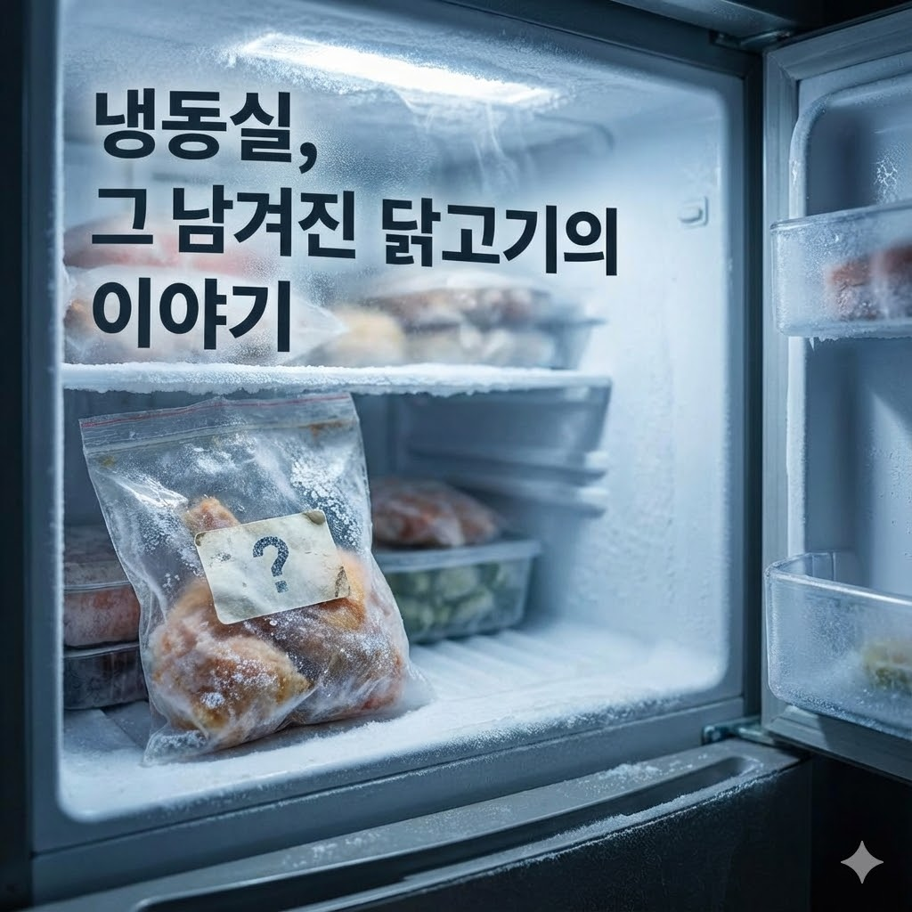 냉동실에 남아 있는 닭고기 이야기