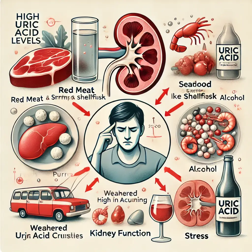 요산수치가 높은 원인