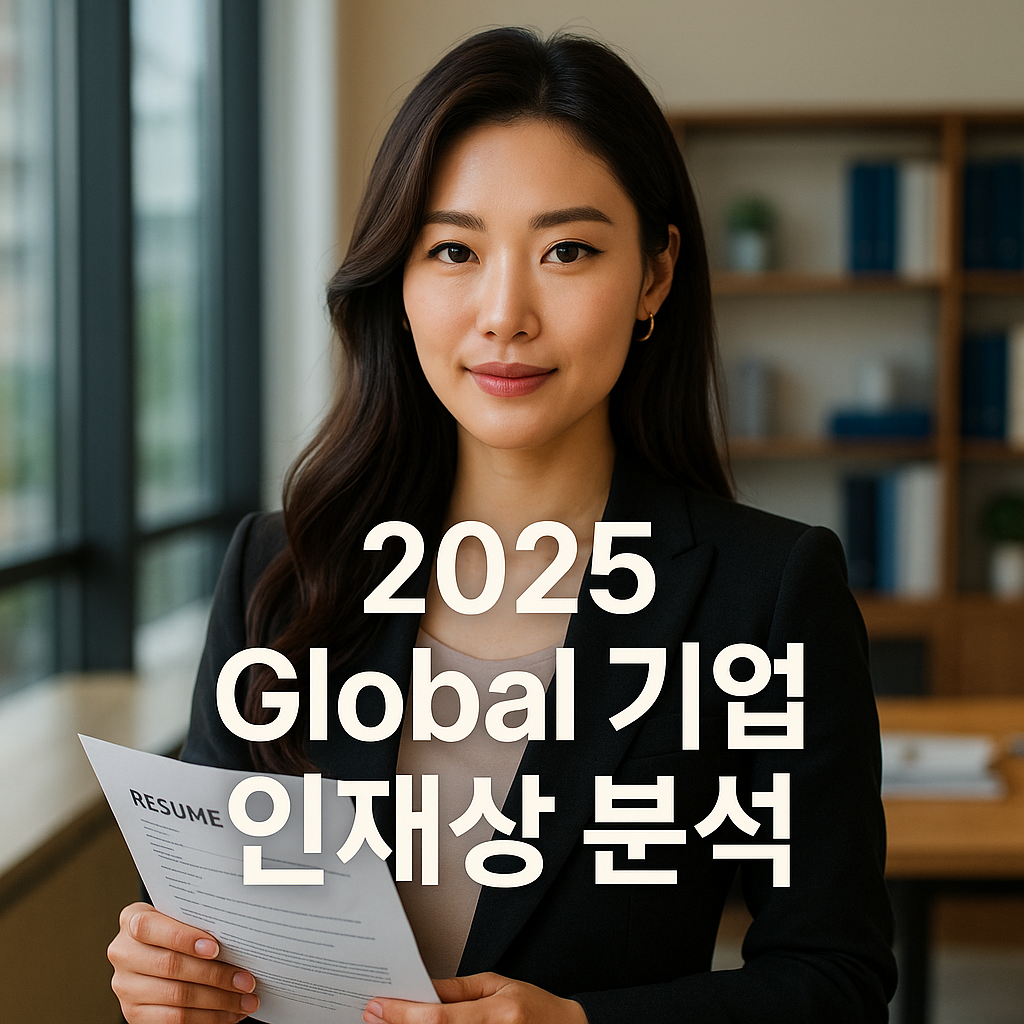 2025년 추천 글로벌 기업 인재상
