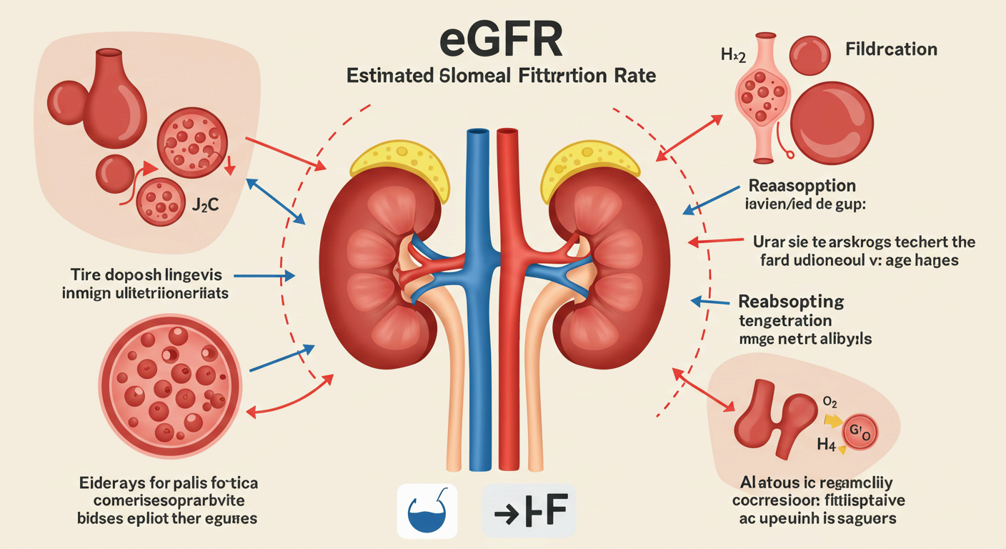 혈액 속 크레아티닌으로 계산하는 eGFR