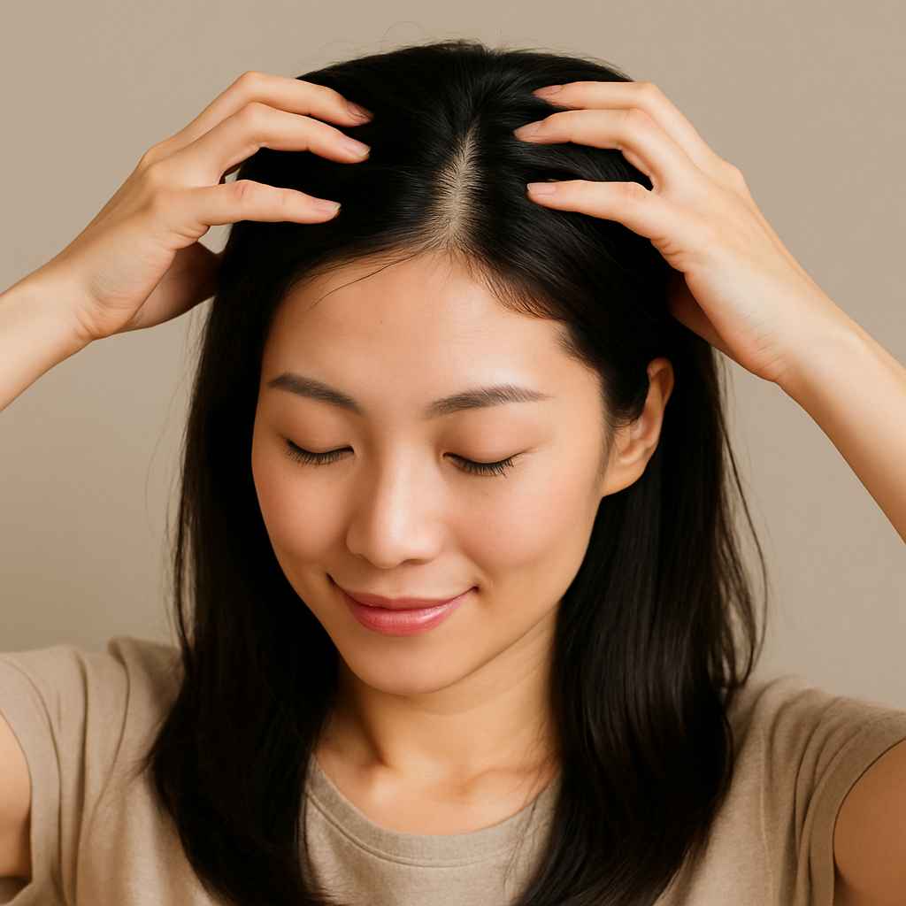 두피 마사지의 효과와 올바른 방법, 이대로 따라만 하세요!