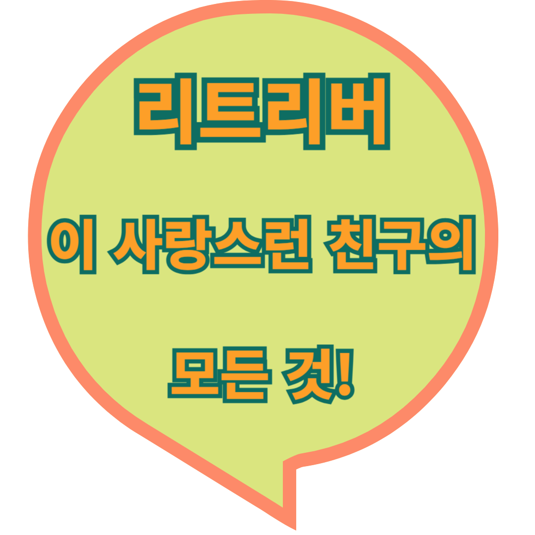 골든 레트리버 양육법