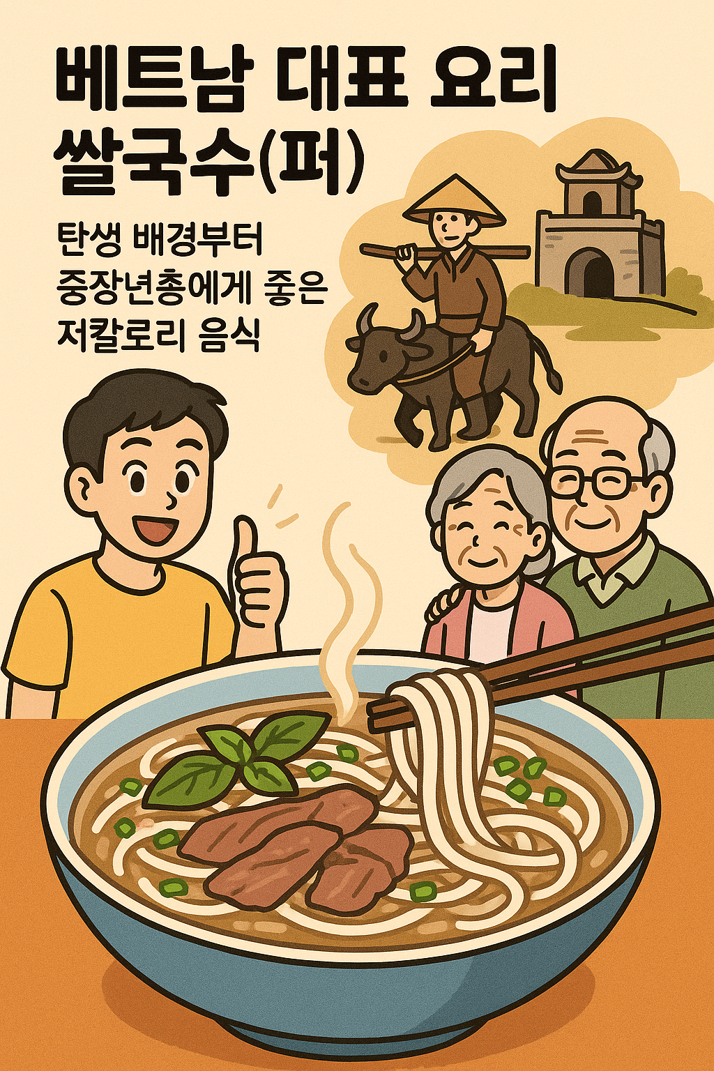 베트남 대표 요리 쌀국수