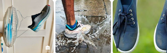 장마철 신발 관리 -냄새 없이 위생적으로 말리는 법