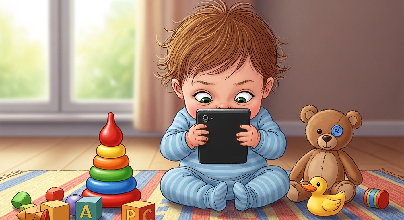 영유아 스마트폰 사용