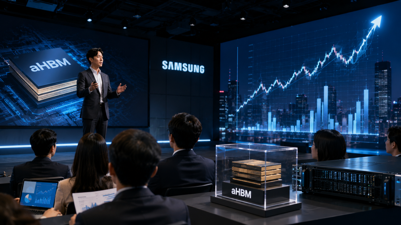 삼성전자 주가, 차세대 aHBM 공개로 AI 메모리 판도 바뀔까?