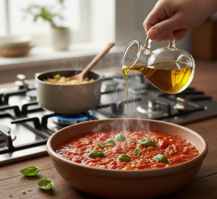 올리브오일 다양한 요리에 겻들임