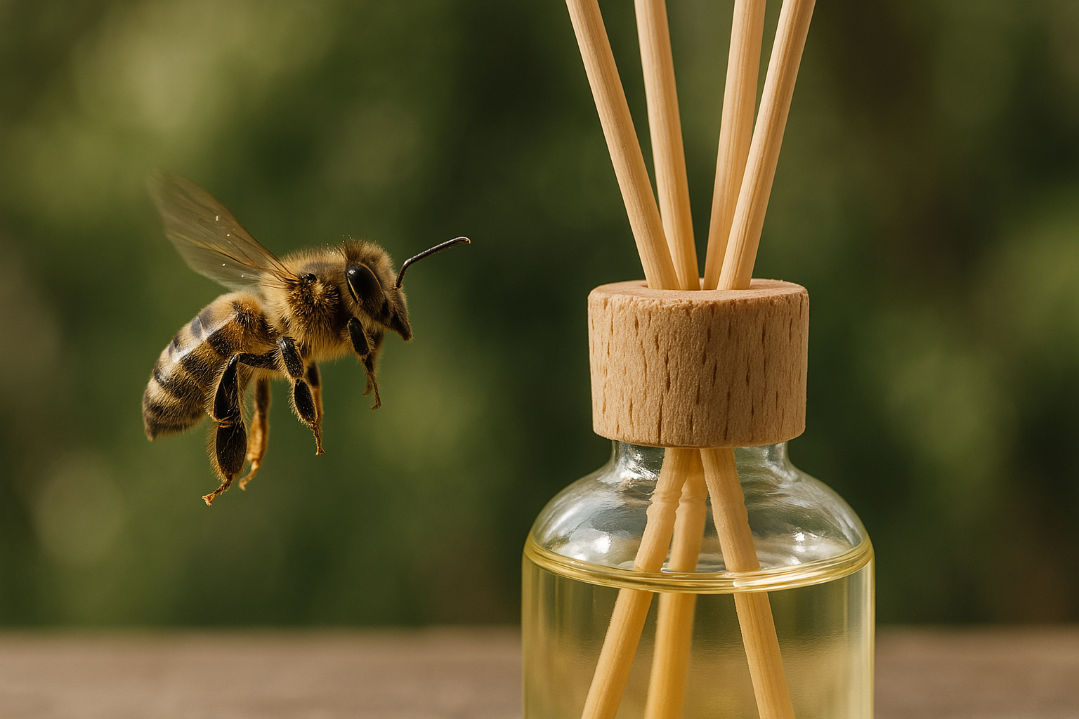 벌과 디퓨저(Ai생성이미지)