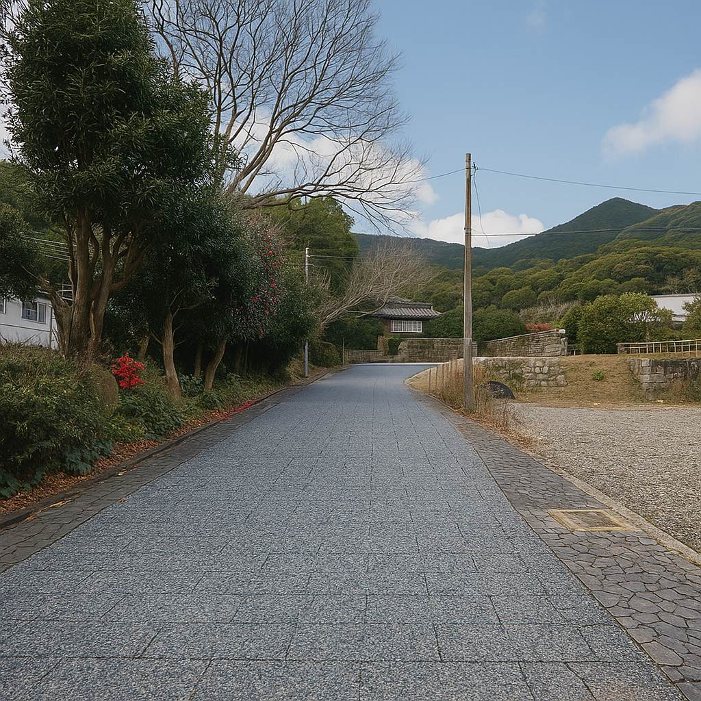 일본의 가네이시 성터 이미지