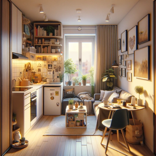 1인-가구-혼자-거주하는-집-풍경