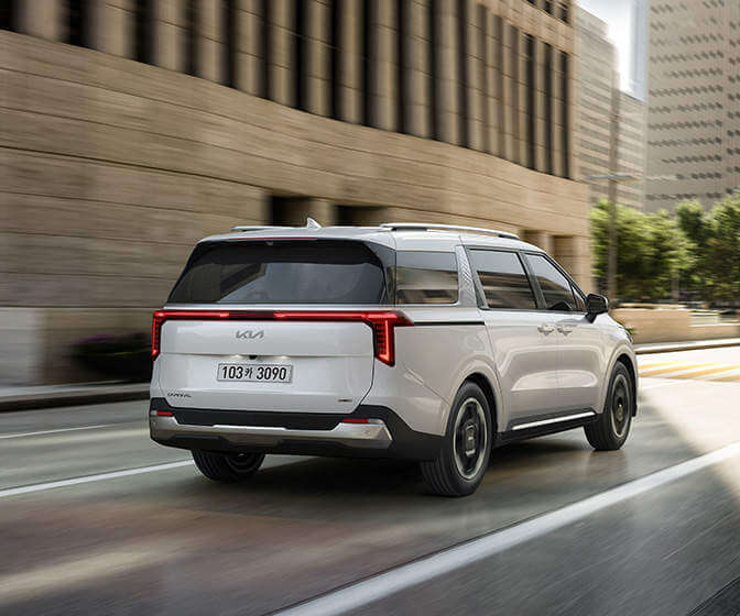 카니발 페이스 리프트 외관