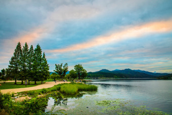 제천 비룡담 저수지