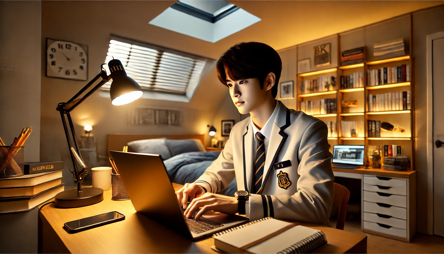 인강하는 학생