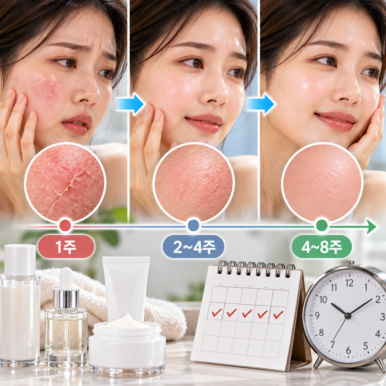 피부 장벽 회복 기간