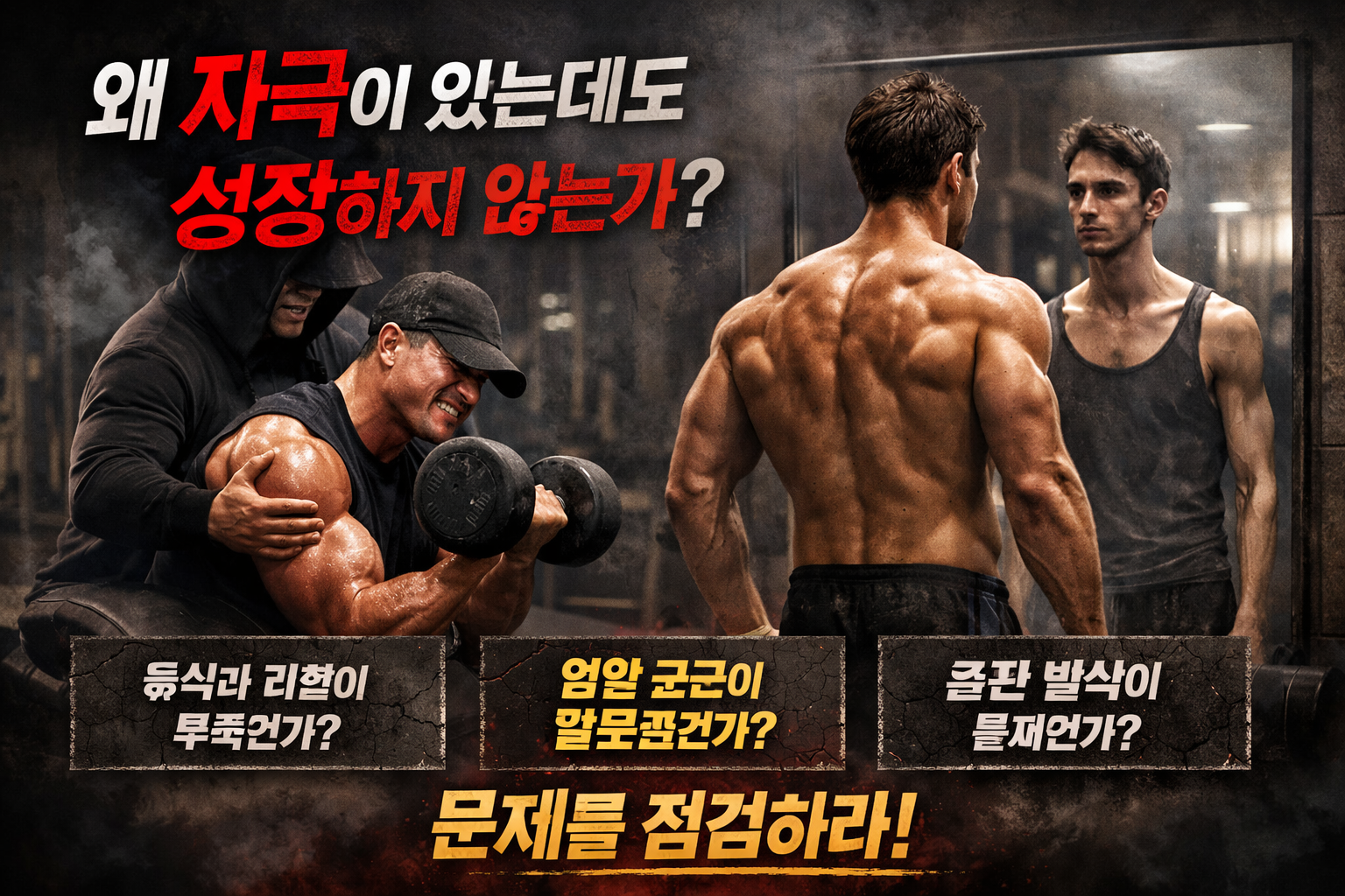 문제 제기: 왜 자극이 있는데도 성장하지 않는가