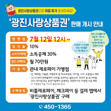 서울사랑상품권 발행일정