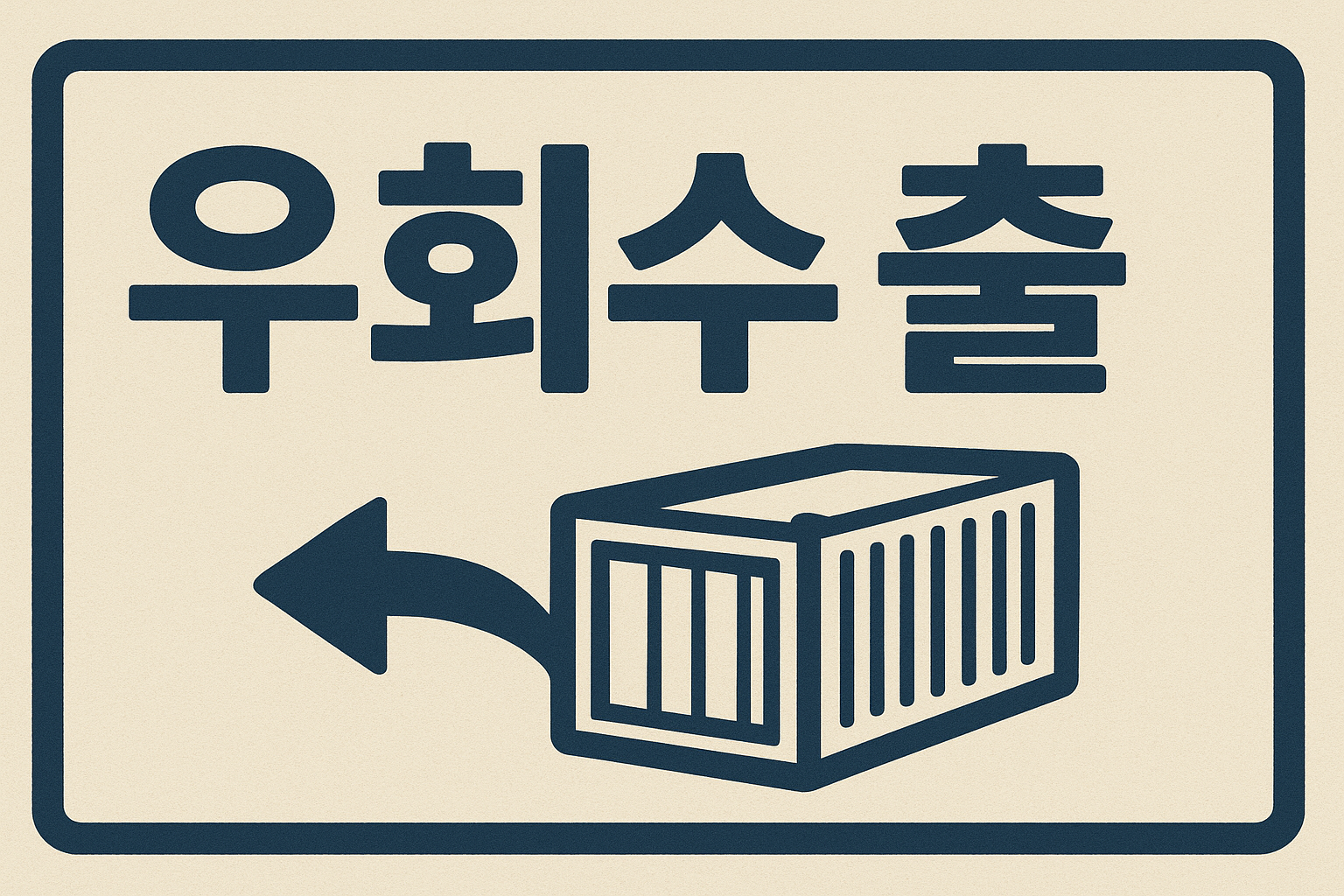 "우회 수출" 이미지 그림.